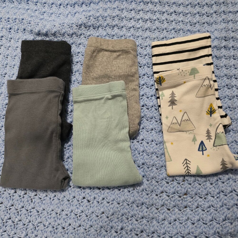 6 pk Cloud Island Leggings